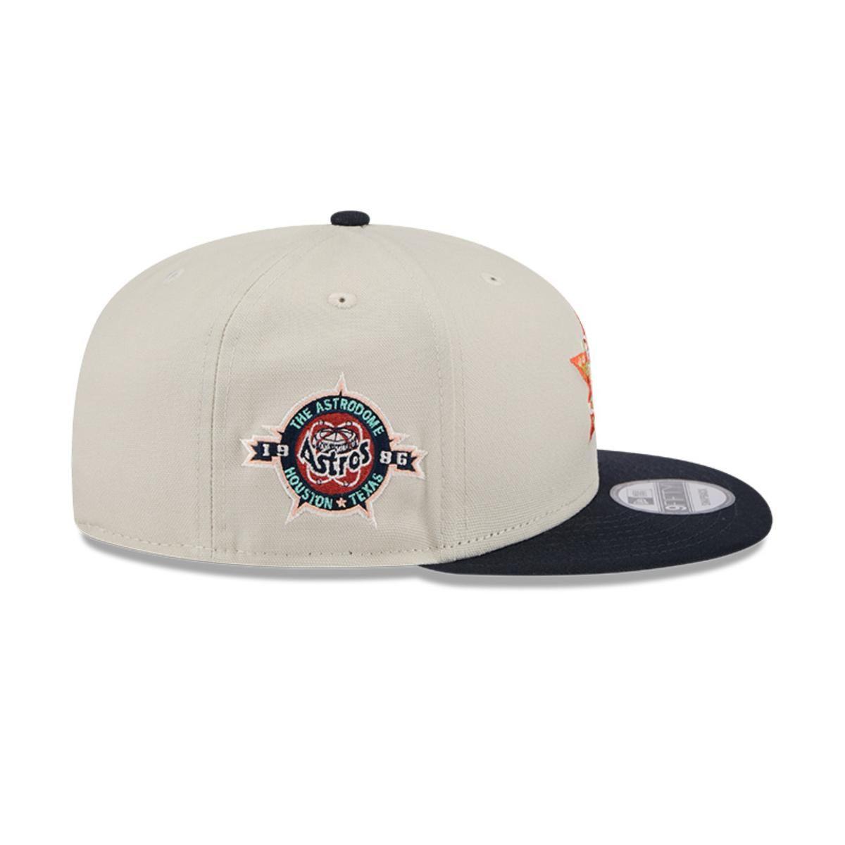 Gorro 9fifty MLB Houston Astros Floral Fill Light Beige-3