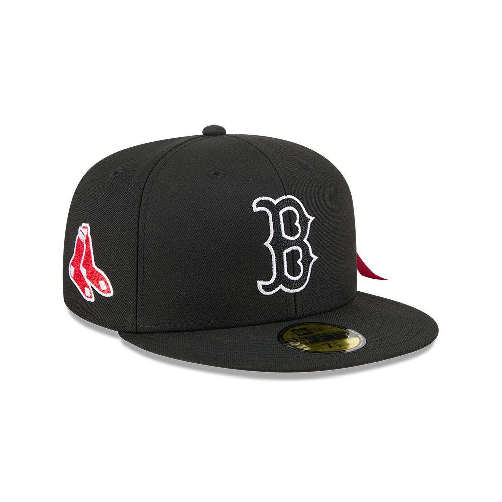 Gorra 59Fifty Boston Red Sox Alpha Industries Black - 60692321-2