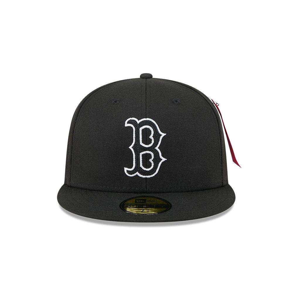 Gorra 59Fifty Boston Red Sox Alpha Industries Black - 60692321-4