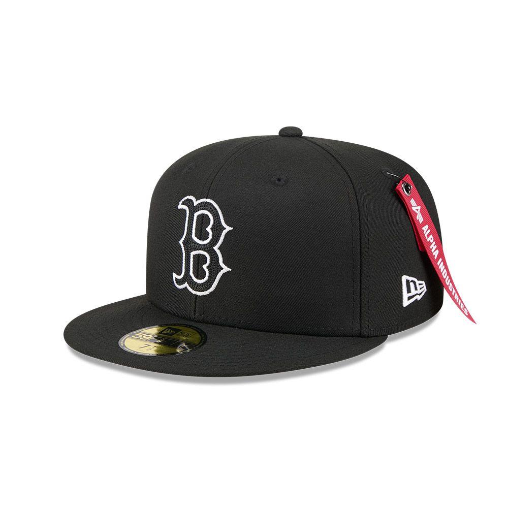 Gorra 59Fifty Boston Red Sox Alpha Industries Black - 60692321-6
