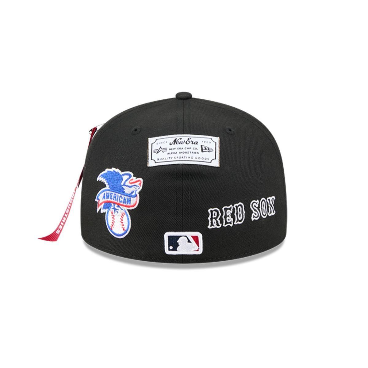 Gorra 59Fifty Boston Red Sox Alpha Industries Black - 60692321-9