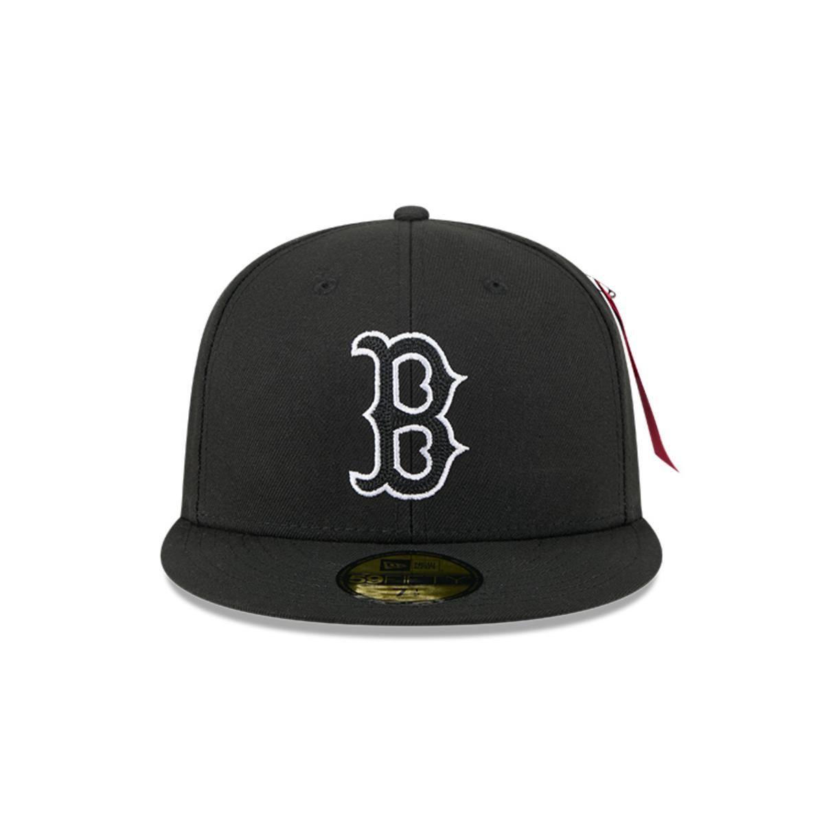 Gorra 59Fifty Boston Red Sox Alpha Industries Black - 60692321-2