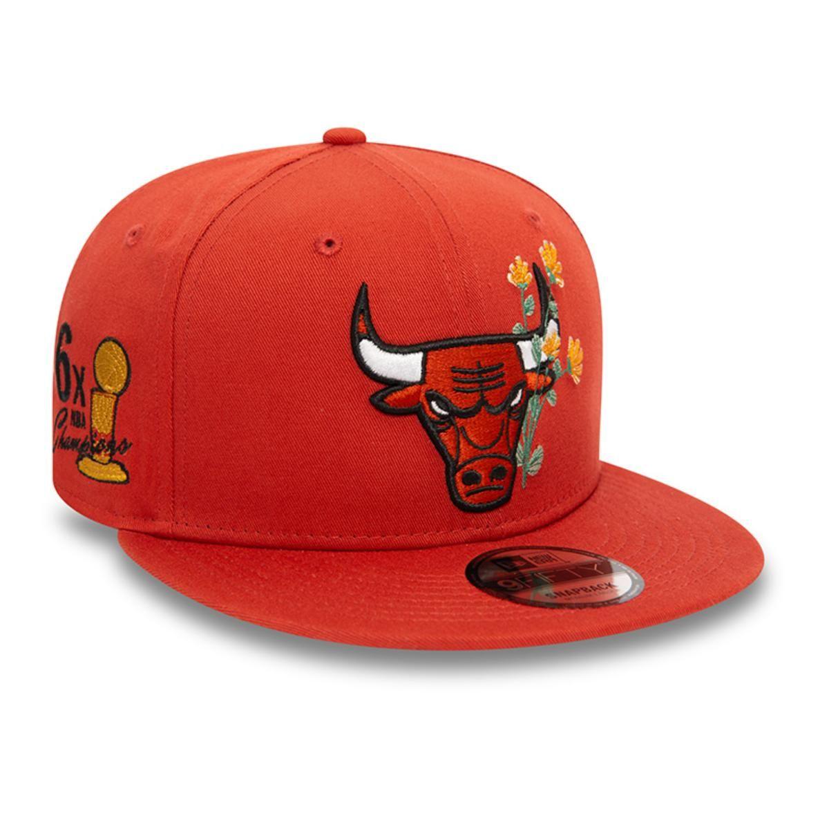 Gorra 9Fifty Chicago Bulls NBA Flower Icon Copper - 60565379-0