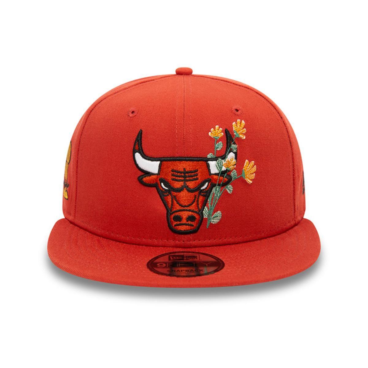 Gorra 9Fifty Chicago Bulls NBA Flower Icon Copper - 60565379-2