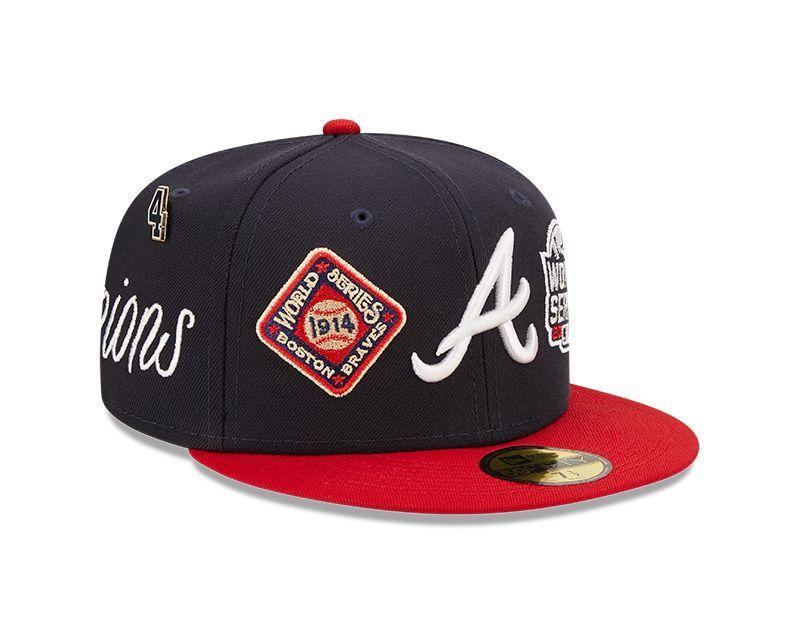 Jockey Atlanta Braves MLB 59Fifty Navy - 60288294-1