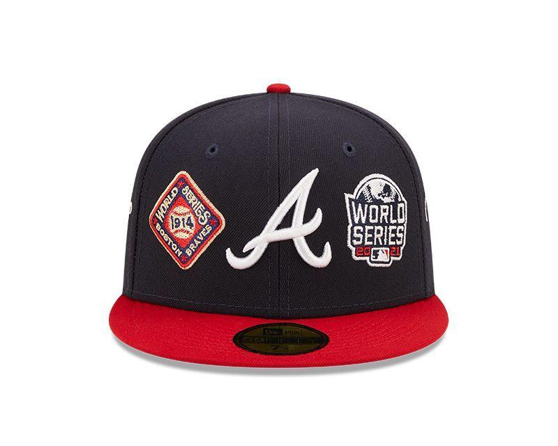 Jockey Atlanta Braves MLB 59Fifty Navy - 60288294-2