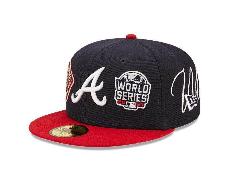 Jockey Atlanta Braves MLB 59Fifty Navy - 60288294-0