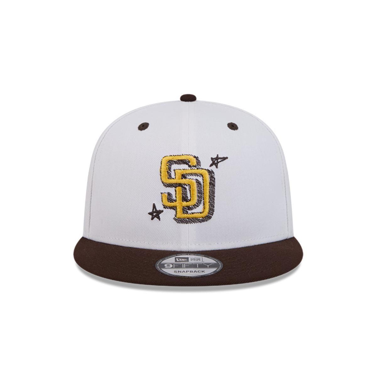 Gorra 9Fifty San Diego Padres MLB Official Doodles White - 60573543-2