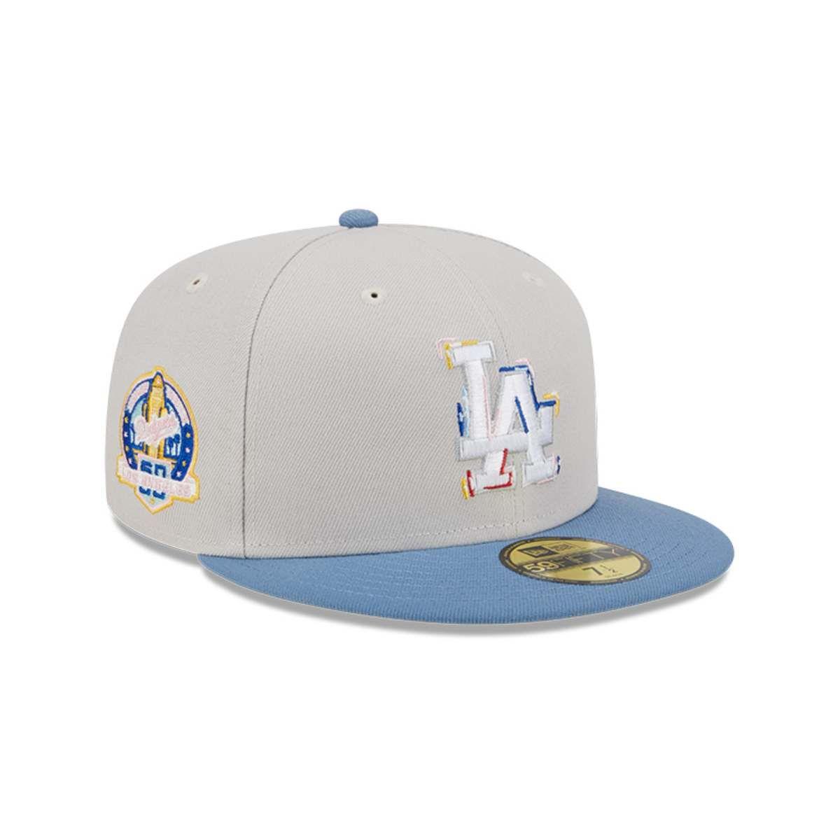 Gorra 59Fifty Los Angeles Dodgers Color Brush Light Cream (Ltc) - 60504368-0
