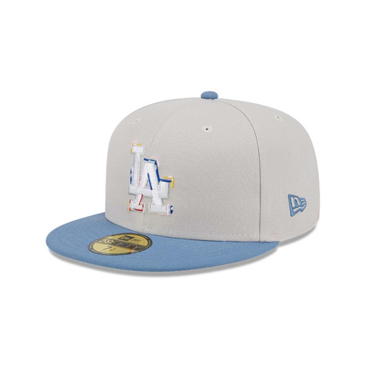 Gorra 59Fifty Los Angeles Dodgers Color Brush Light Cream (Ltc) - 60504368-1