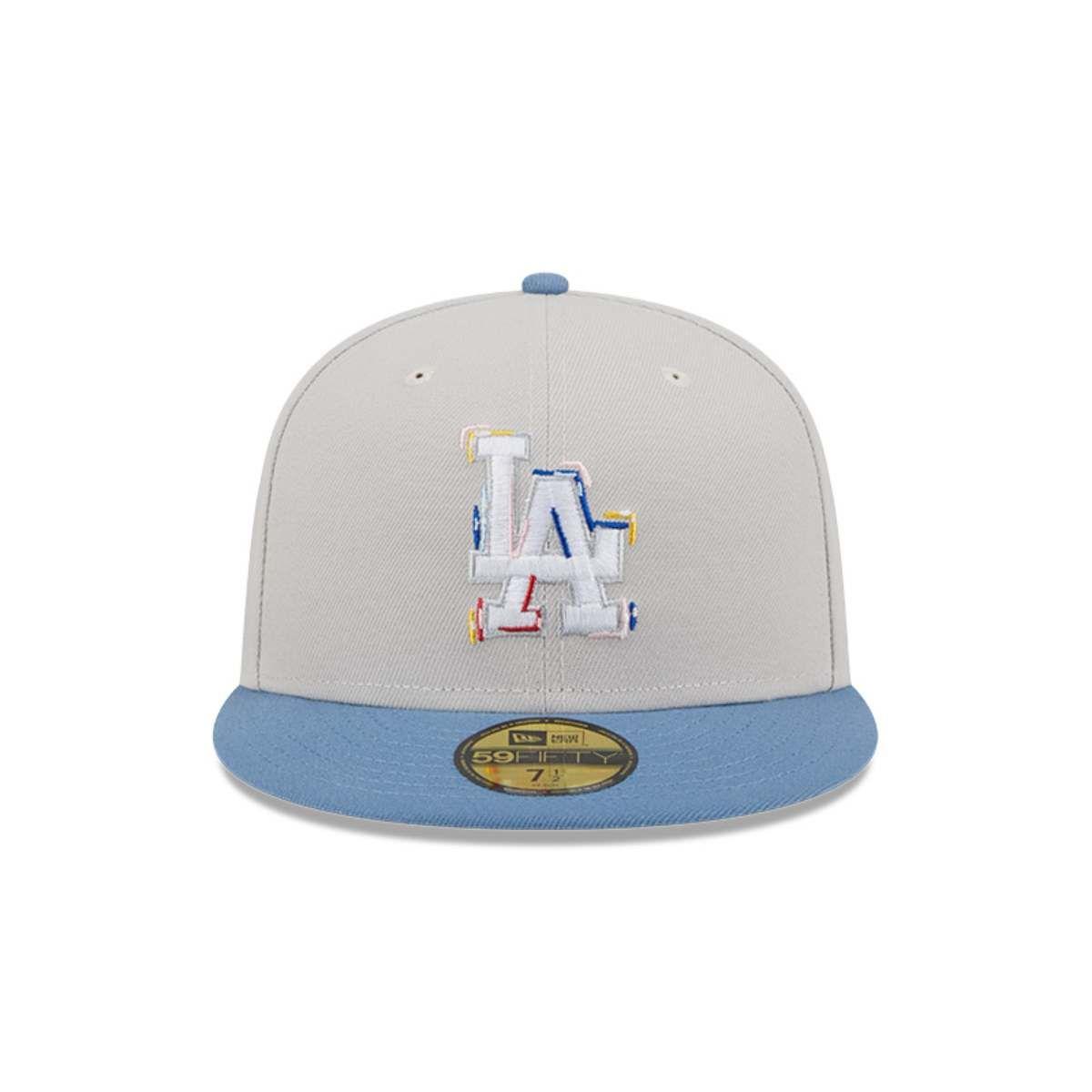 Gorra 59Fifty Los Angeles Dodgers Color Brush Light Cream (Ltc) - 60504368-2