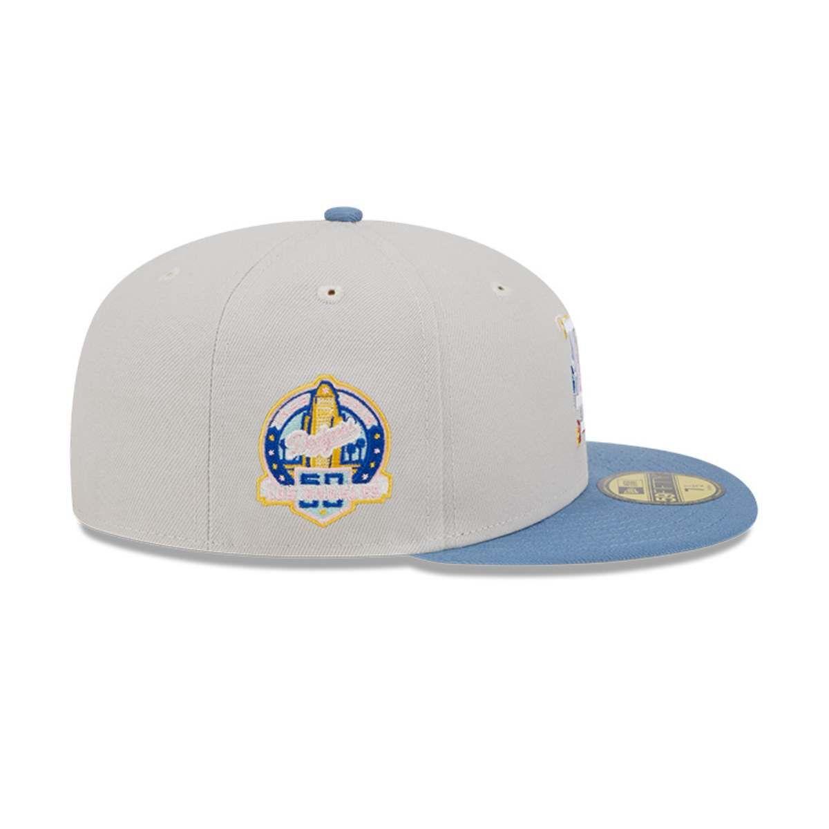 Gorra 59Fifty Los Angeles Dodgers Color Brush Light Cream (Ltc) - 60504368-5