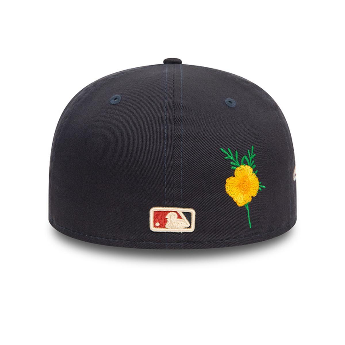 Gorra 59Fifty Anaheim Angels MLB Seasonal Flower Navy - 60565394-4