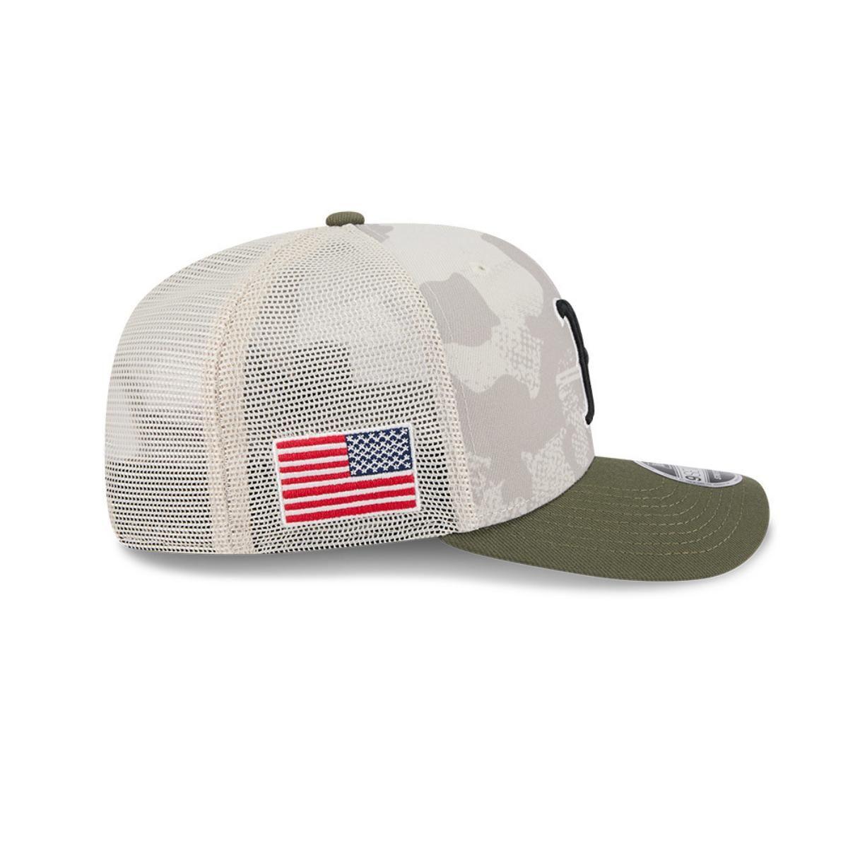 Gorra 9Seventy Boston Red Sox MLB  Armed Forces Day Beige - 60662967-4