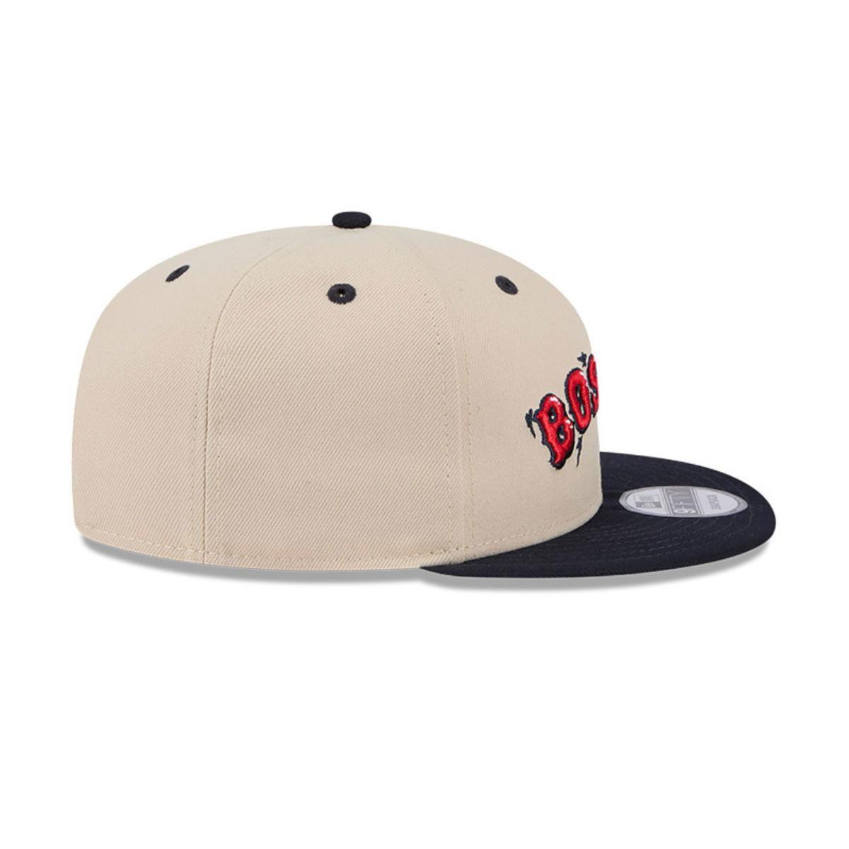 Gorra 9Fifty Boston Red Sox MLB Team Art Med Beige - 60586759-3
