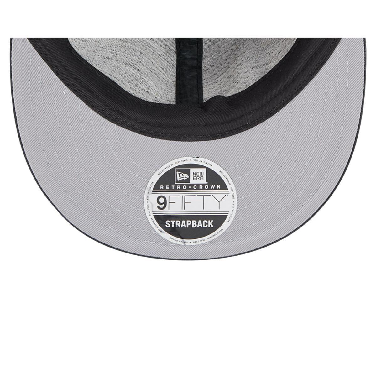 Gorra 9Fifty MLB Oakland Athletics Genuine Leather Black - 60585325-6