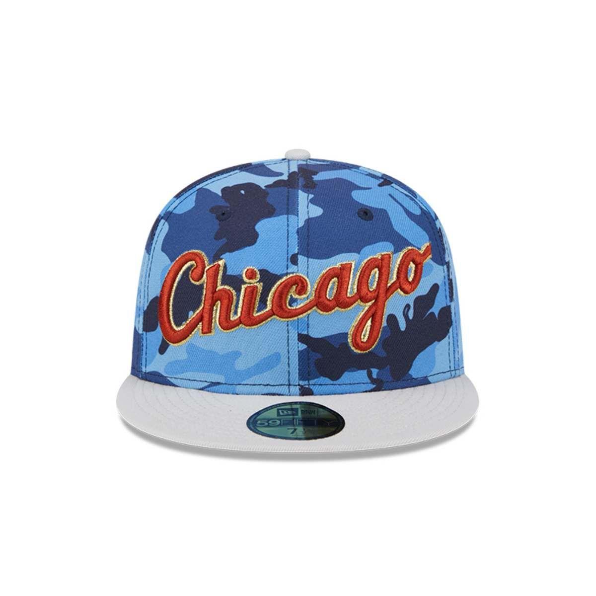 Gorro 59fifty MLB Chicago White Sox Urban Blue Camo - 60571744-2