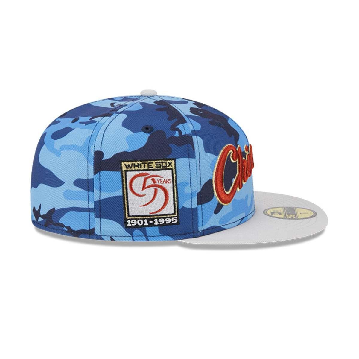 Gorro 59fifty MLB Chicago White Sox Urban Blue Camo - 60571744-5