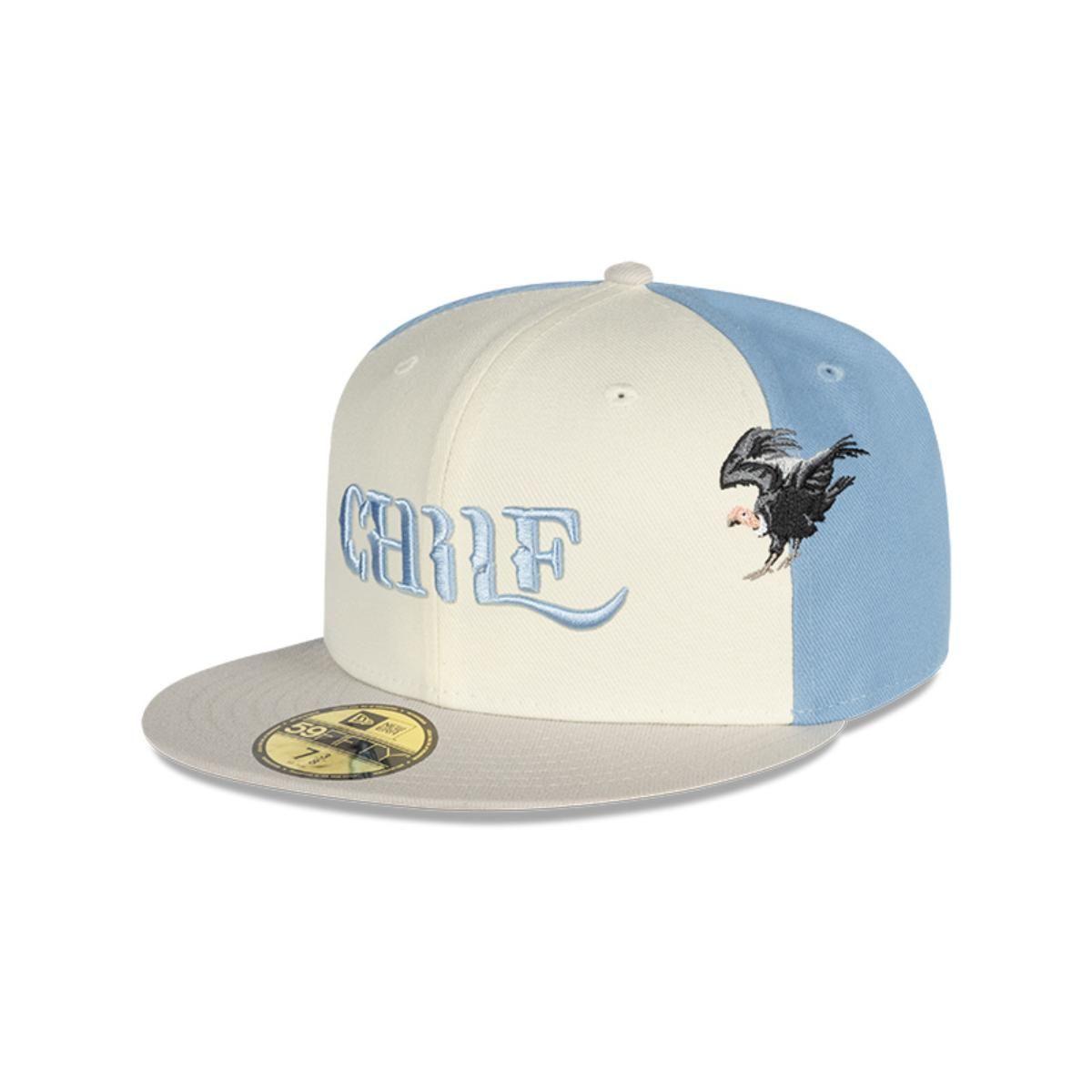 Gorra 59Fifty  Cóndor Chile Pastel Blue New Era - 14367665-0