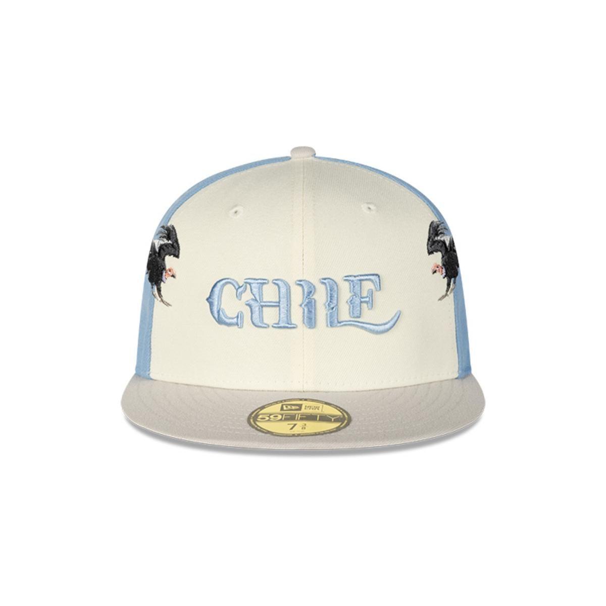 Gorra 59Fifty  Cóndor Chile Pastel Blue New Era - 14367665-2