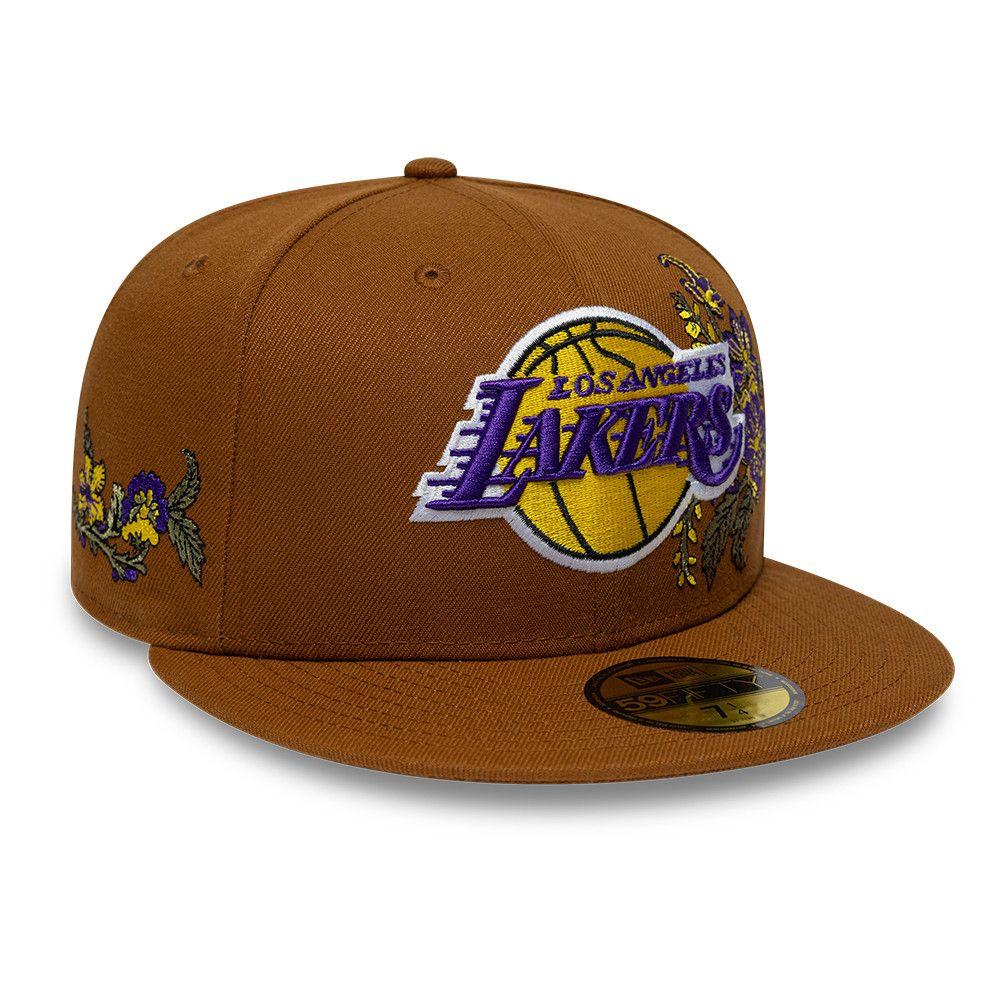 Gorra 59Fifty NBA Los Angeles Lakers Autumn Bloom Beige - 60977023-2