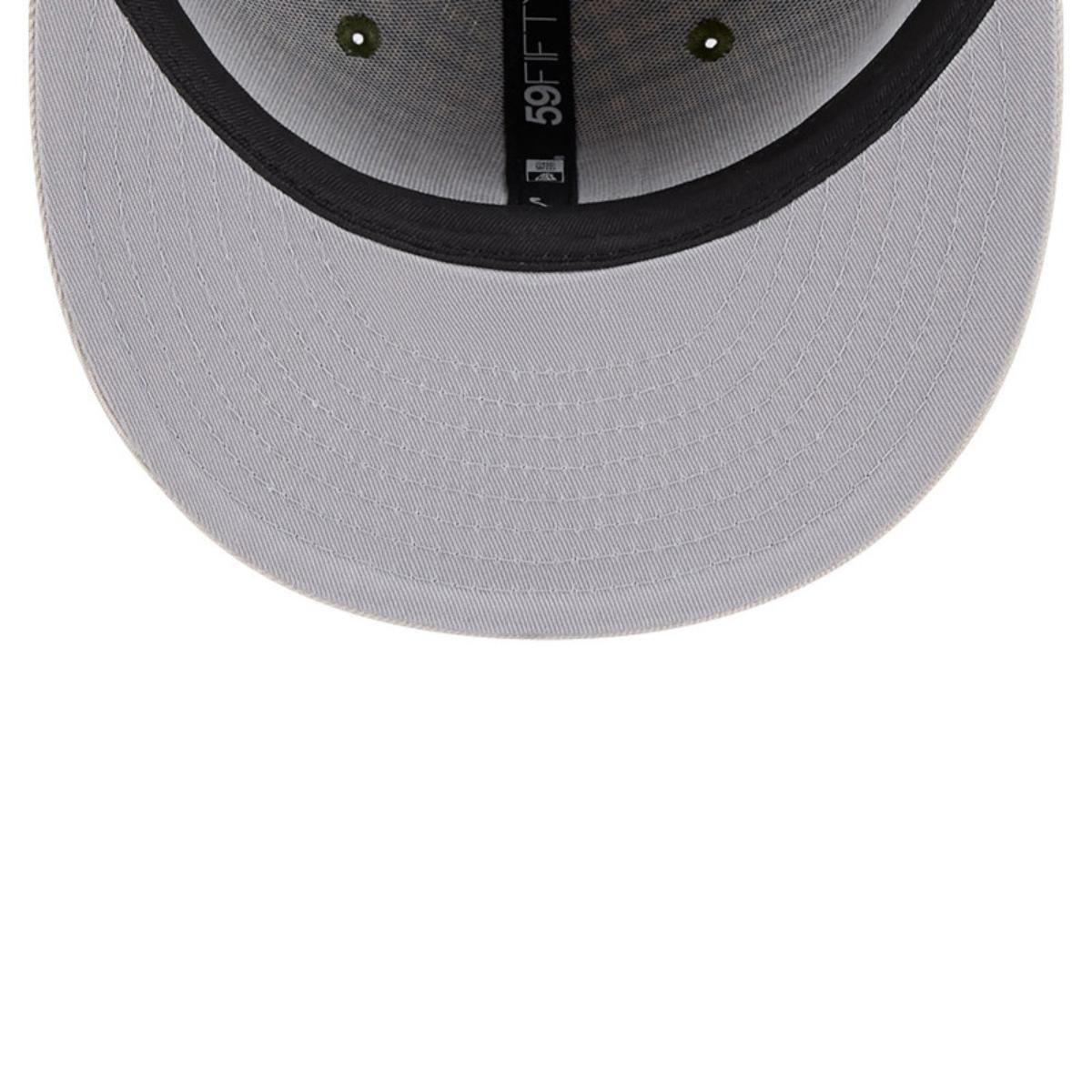 Gorra 59Fifty Los Angeles Dodgers MLB Houndstooh Open Brown - 60573414-6