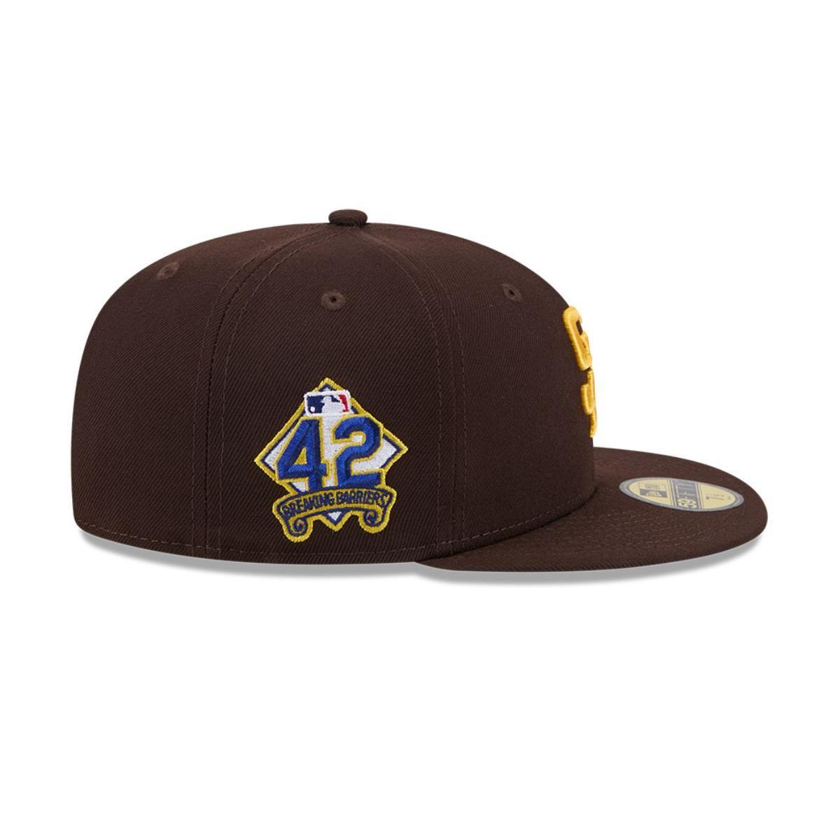 Gorra 59Fifty San Diego Padres MLB Jackie Robinson Brown - 60662360-4