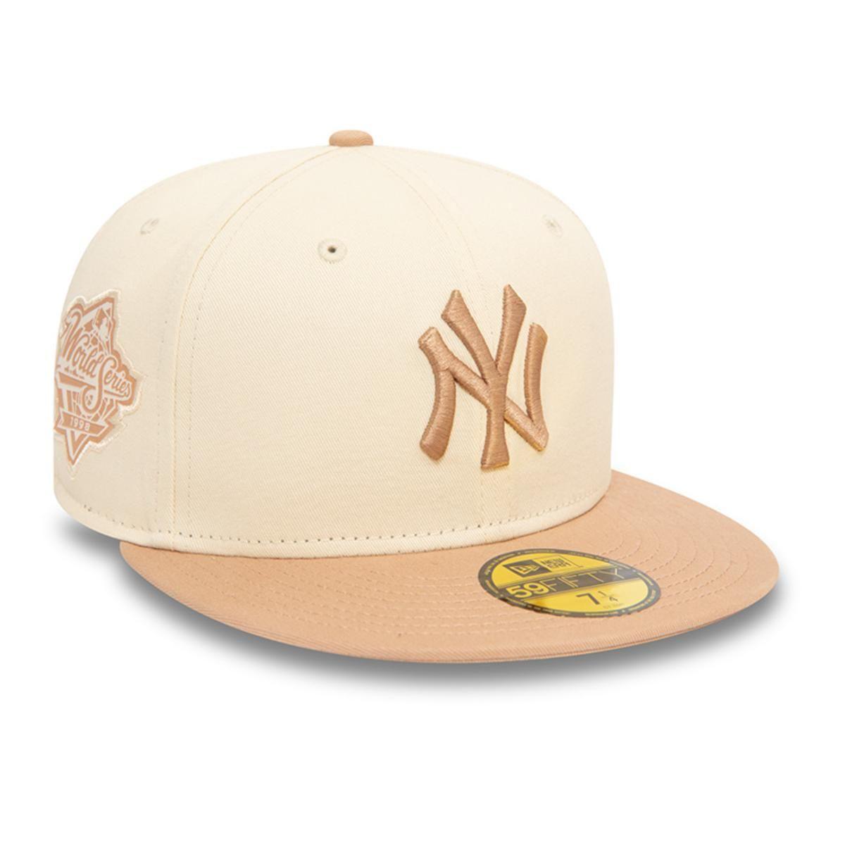 Gorra 59Fifty New York Yankees MLB Color Block Light Beige - 60565161-0