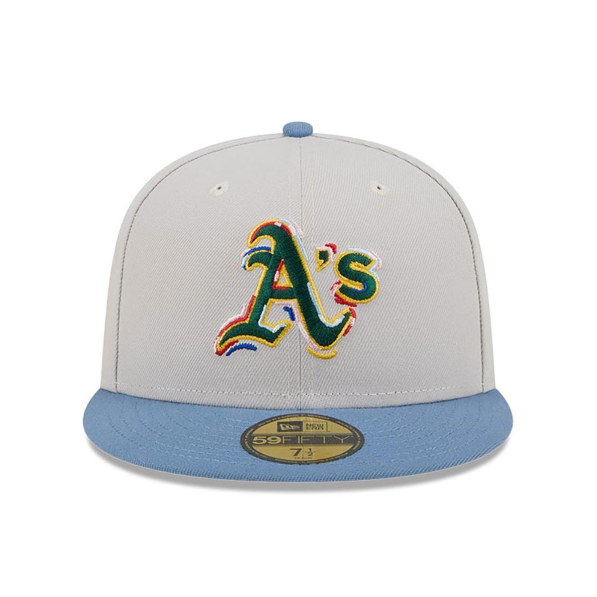 Gorra 59Fifty Oakland Athletics Color Brush Light Cream (Ltc) - 60504372-2