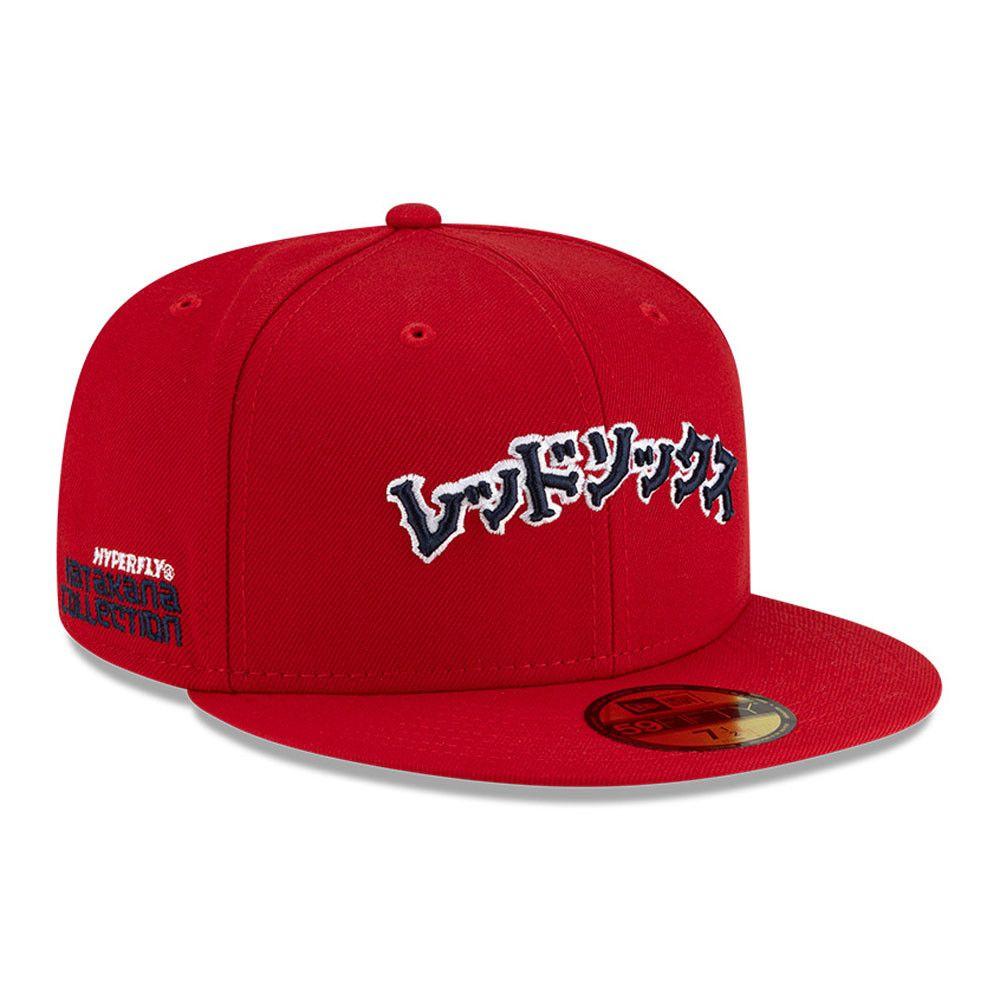 Gorra New Era 59Fifty Boston Red Sox Hyperfly X MLB 2025 Rojo - 60772246-0
