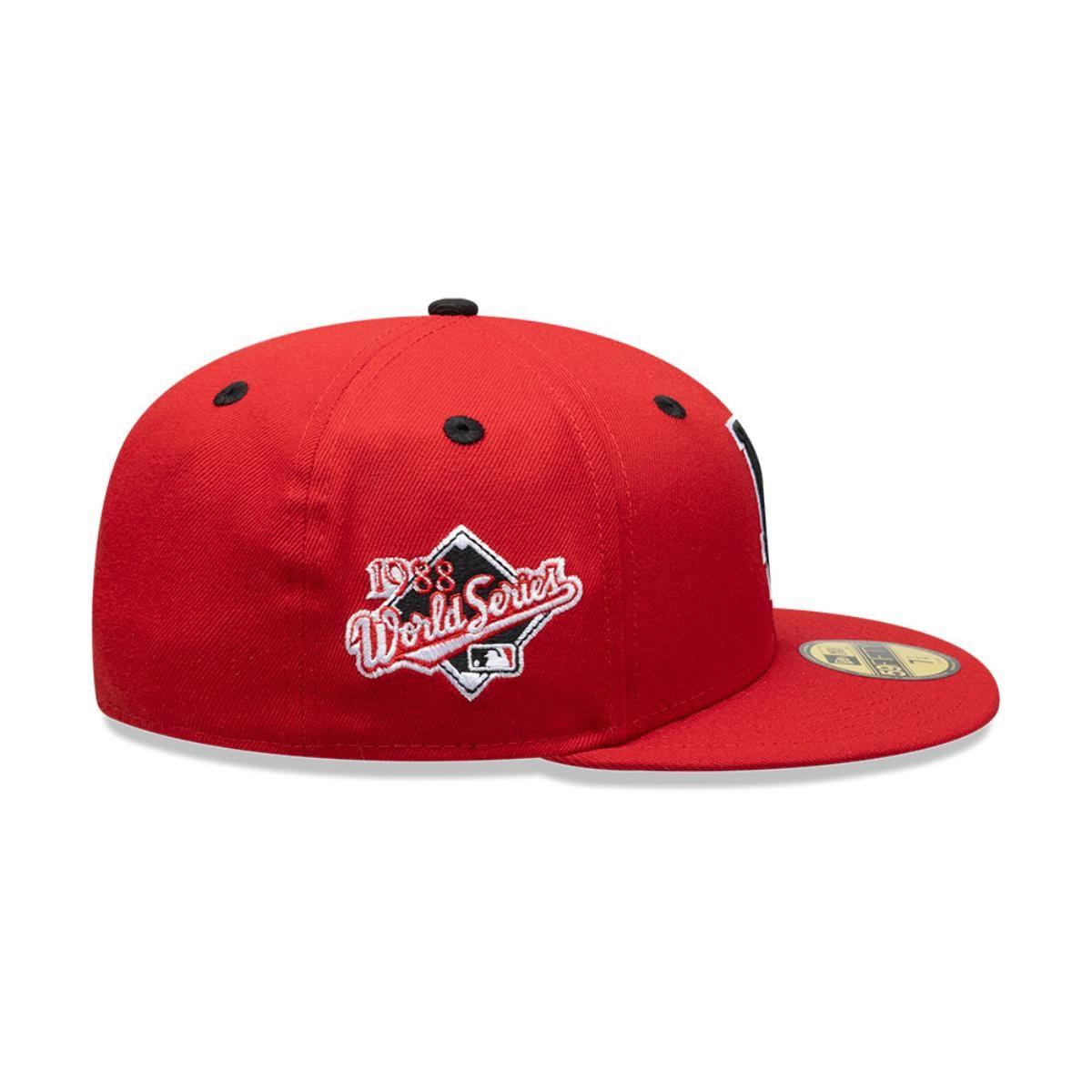 Gorra 59Fifty Los Angeles Dodgers MLB Scarlet Patch Red - 70877366-3