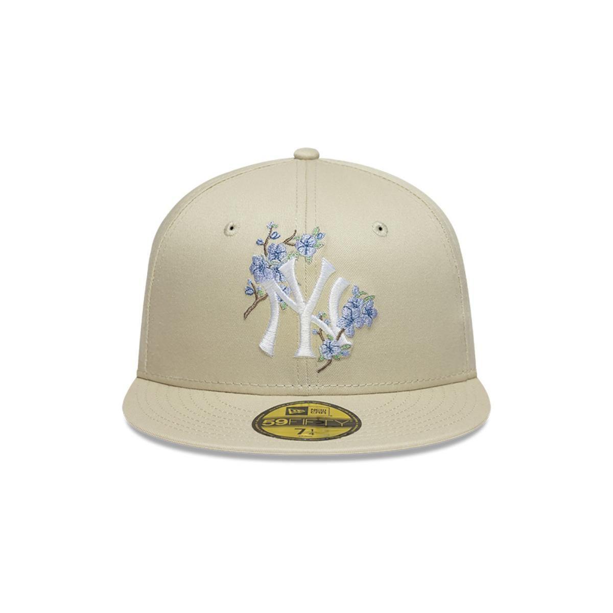 Gorra 59Fifty New York Yankees MLB Floral Beige - 60765921-2