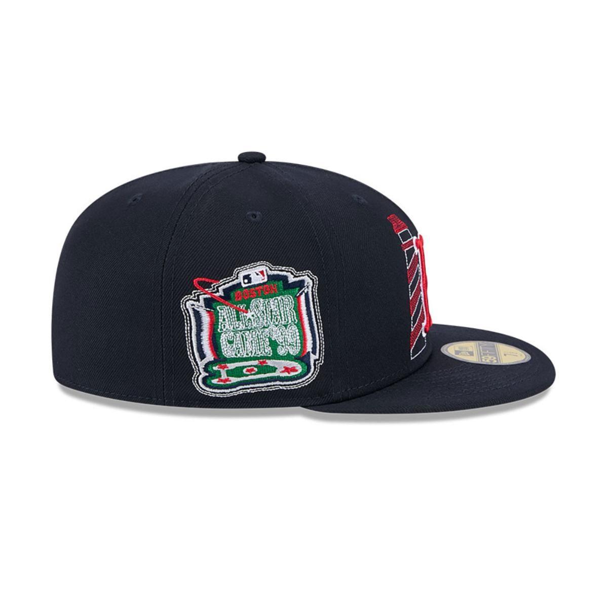 Gorra 59Fifty Boston Red Sox MLB State Stitch Navy - 60641258-3