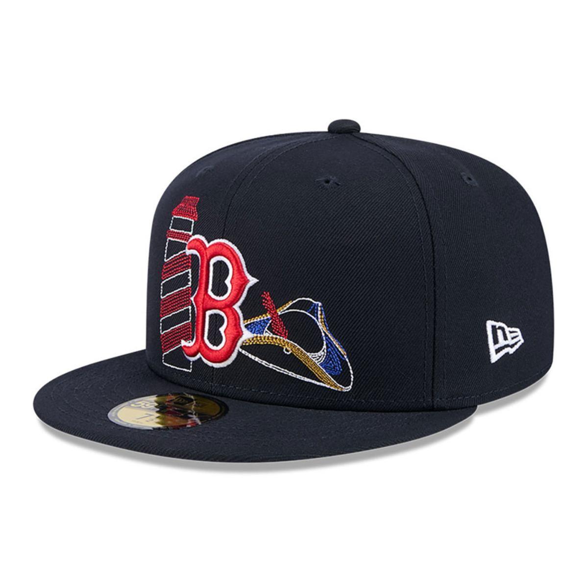 Gorra 59Fifty Boston Red Sox MLB State Stitch Navy - 60641258-1