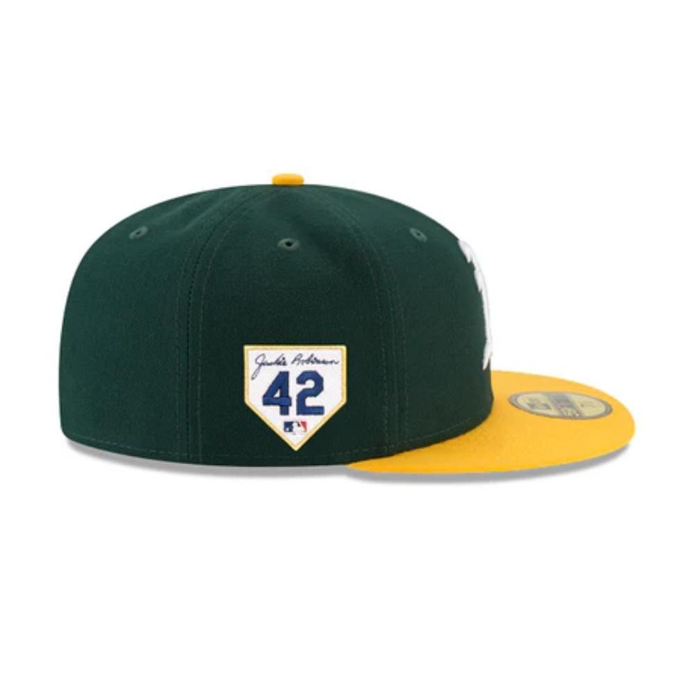 Gorra Oakland Athletics MLB 59Fifty Jackie Robinson Green-3
