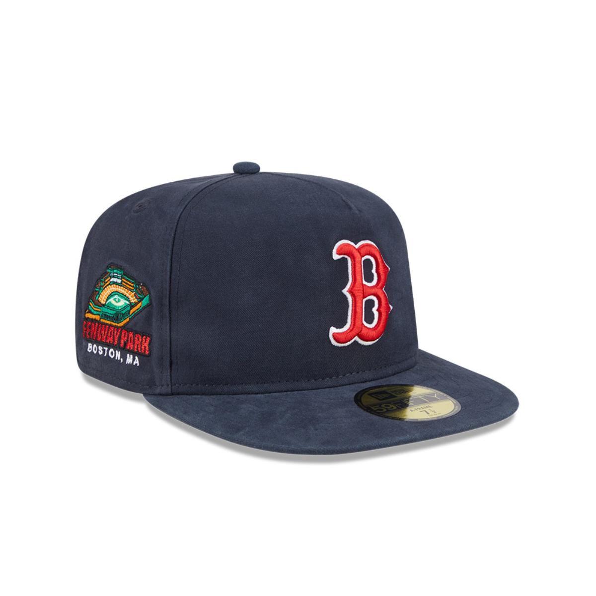 Gorra 59Fifty Boston Red Sox MLB Championshio Side Flag Navy - 60640952-1