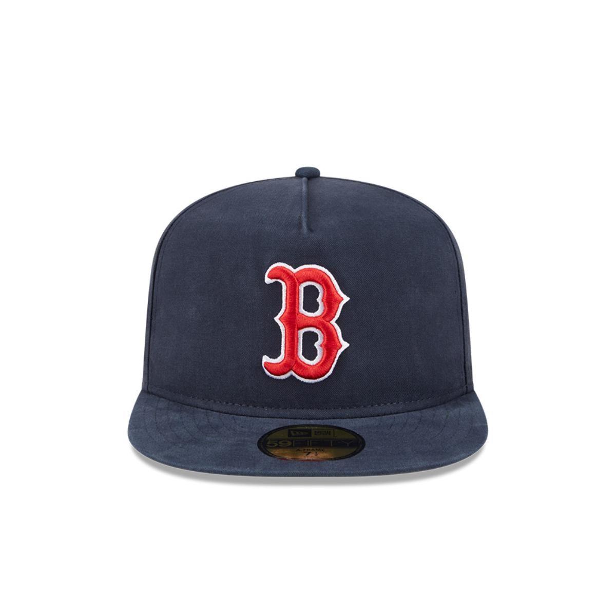 Gorra 59Fifty Boston Red Sox MLB Championshio Side Flag Navy - 60640952-2