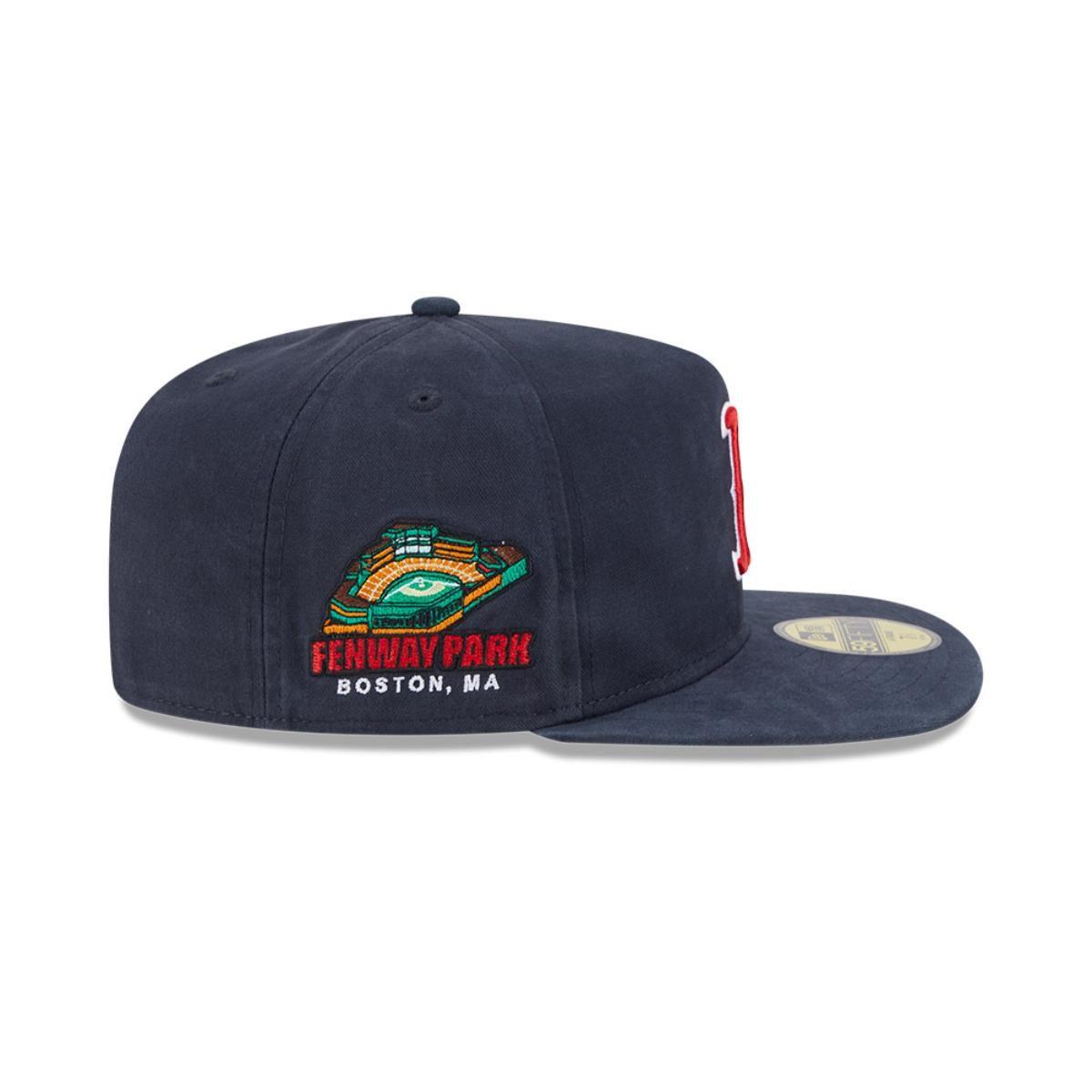 Gorra 59Fifty Boston Red Sox MLB Championshio Side Flag Navy - 60640952-4
