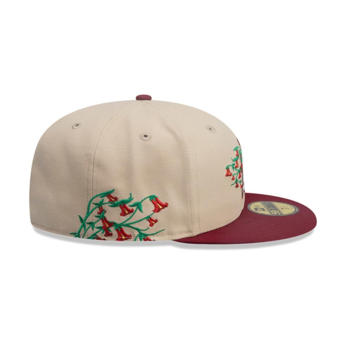 Gorra 59Fifty Oakland Athletics MLB City Elements Beige - 60768702-2