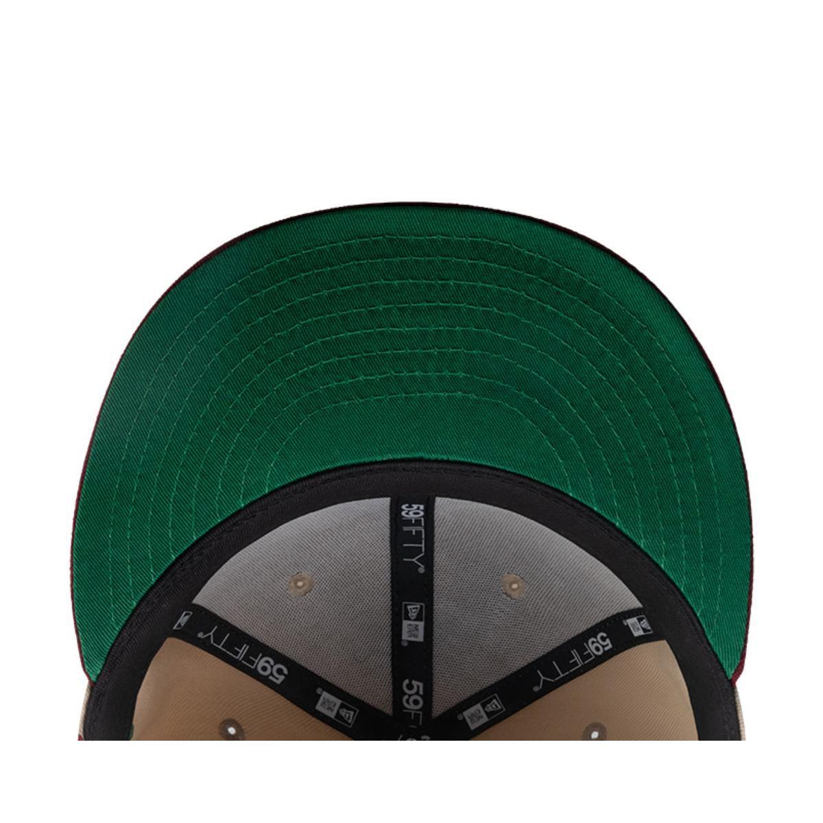 Gorra 59Fifty Oakland Athletics MLB City Elements Beige - 60768702-4