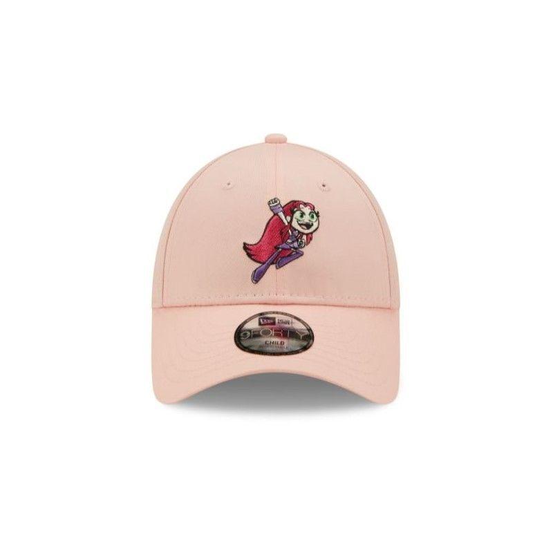 Jockey Teen Titan Star Fire Warner Bros 9Forty PASTEL PINK Kids - 60222353-2