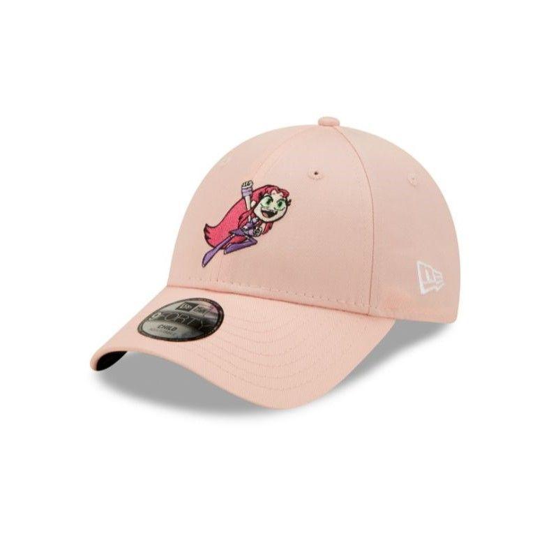 Jockey Teen Titan Star Fire Warner Bros 9Forty PASTEL PINK Kids - 60222353-0