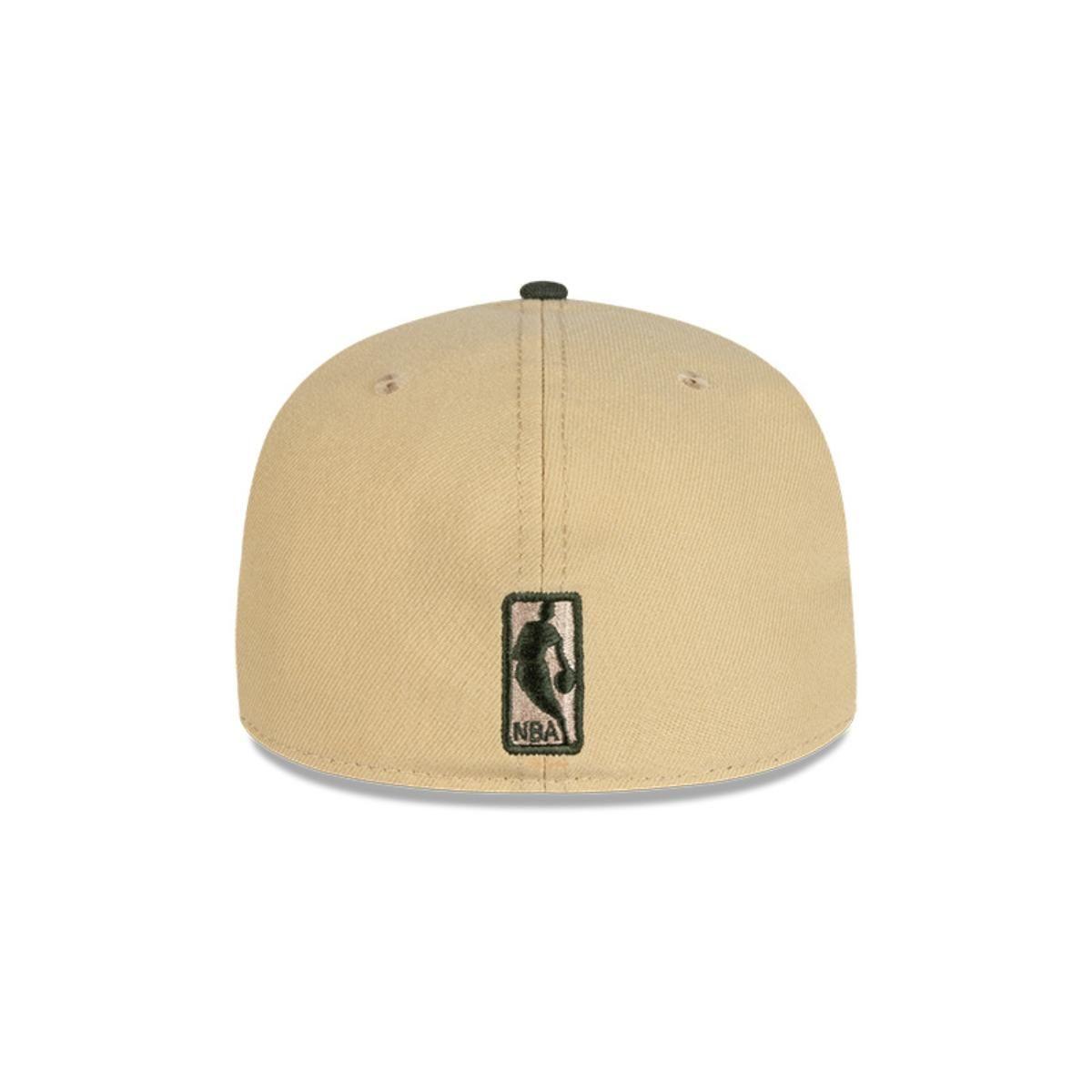 Gorro 59fifty NBA Milwaukee Bucks Team Landscape Light Beige - 60504411-5