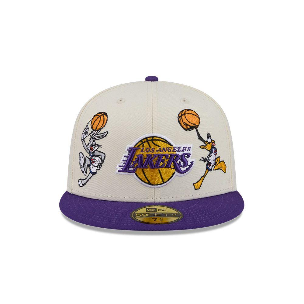 Gorra 59Fifty NBA Los Angeles Lakers Space Jam Morado - 60871494-2