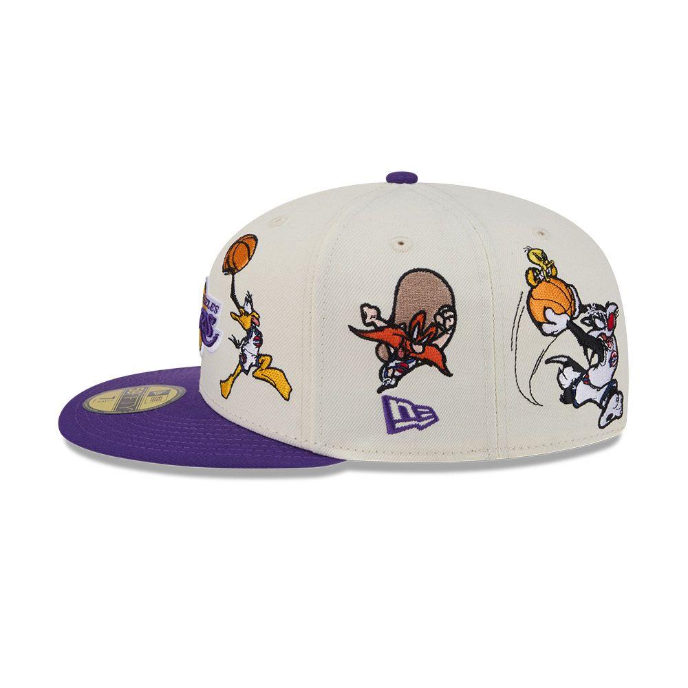 Gorra 59Fifty NBA Los Angeles Lakers Space Jam Morado - 60871494-3