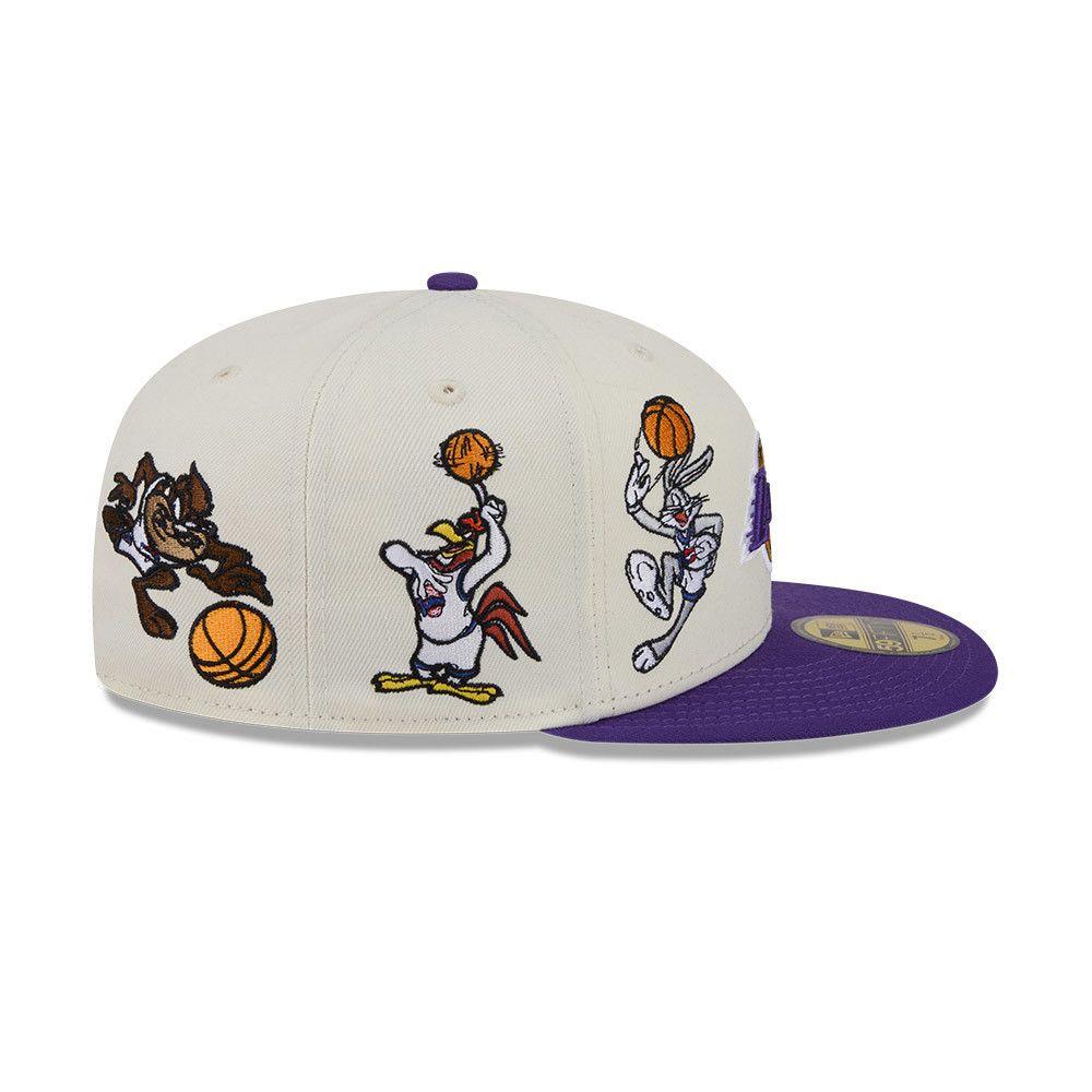Gorra 59Fifty NBA Los Angeles Lakers Space Jam Morado - 60871494-4