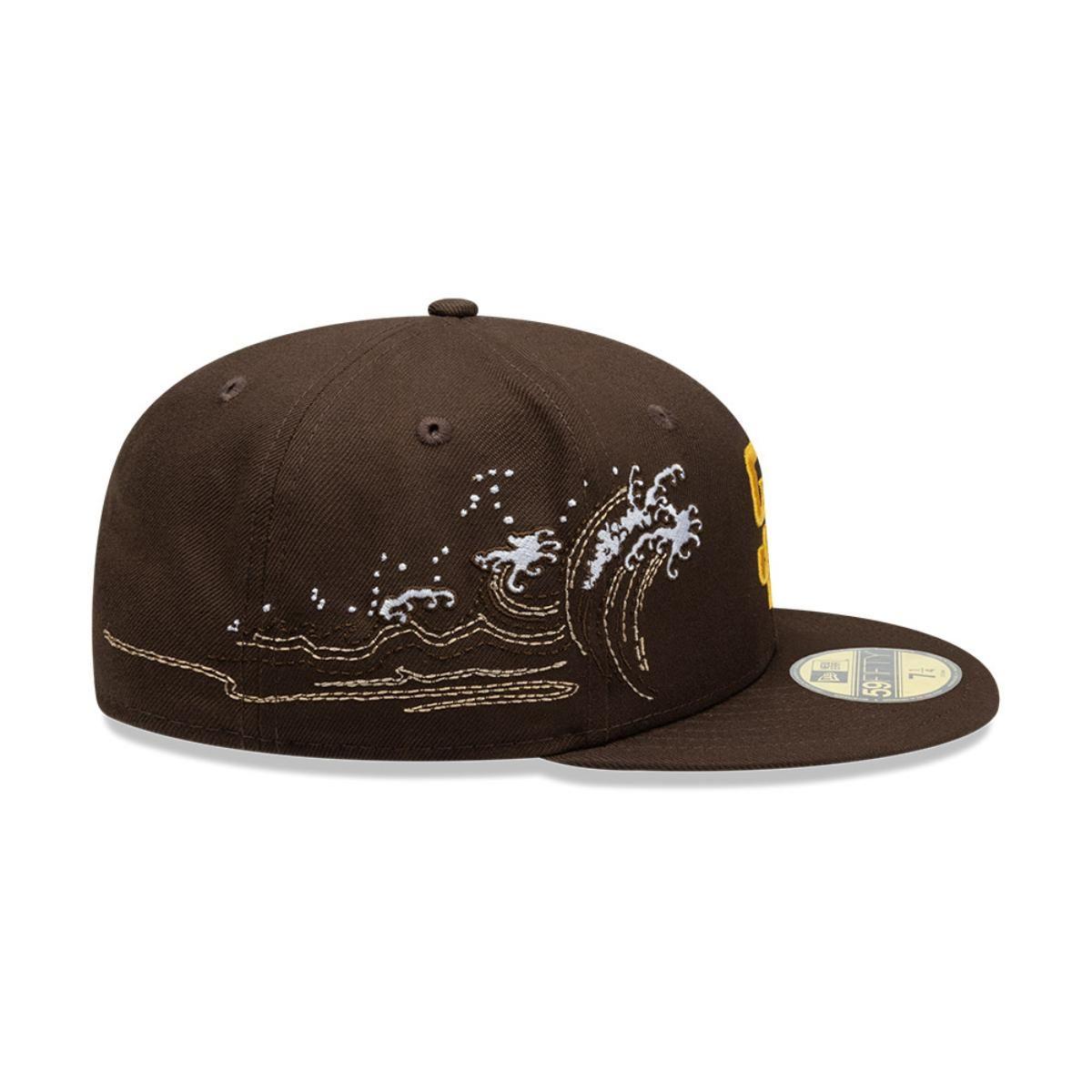 Gorra 59Fifty San Diego Padres Tonal Wave Brown - 14500040-4