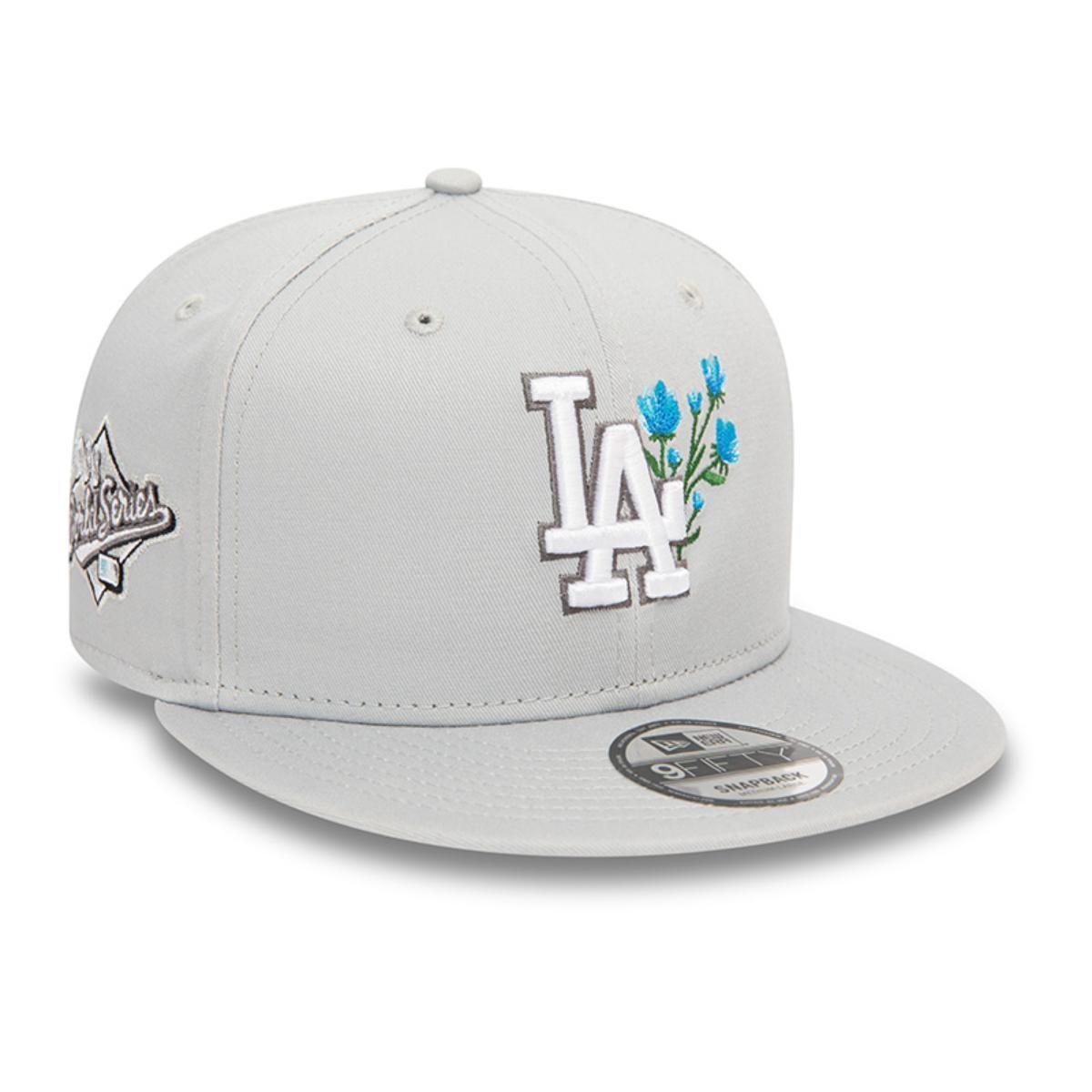 Gorra 9Fifty Los Angeles Dodgers MLB Flower Icon Grey - 60565383-0