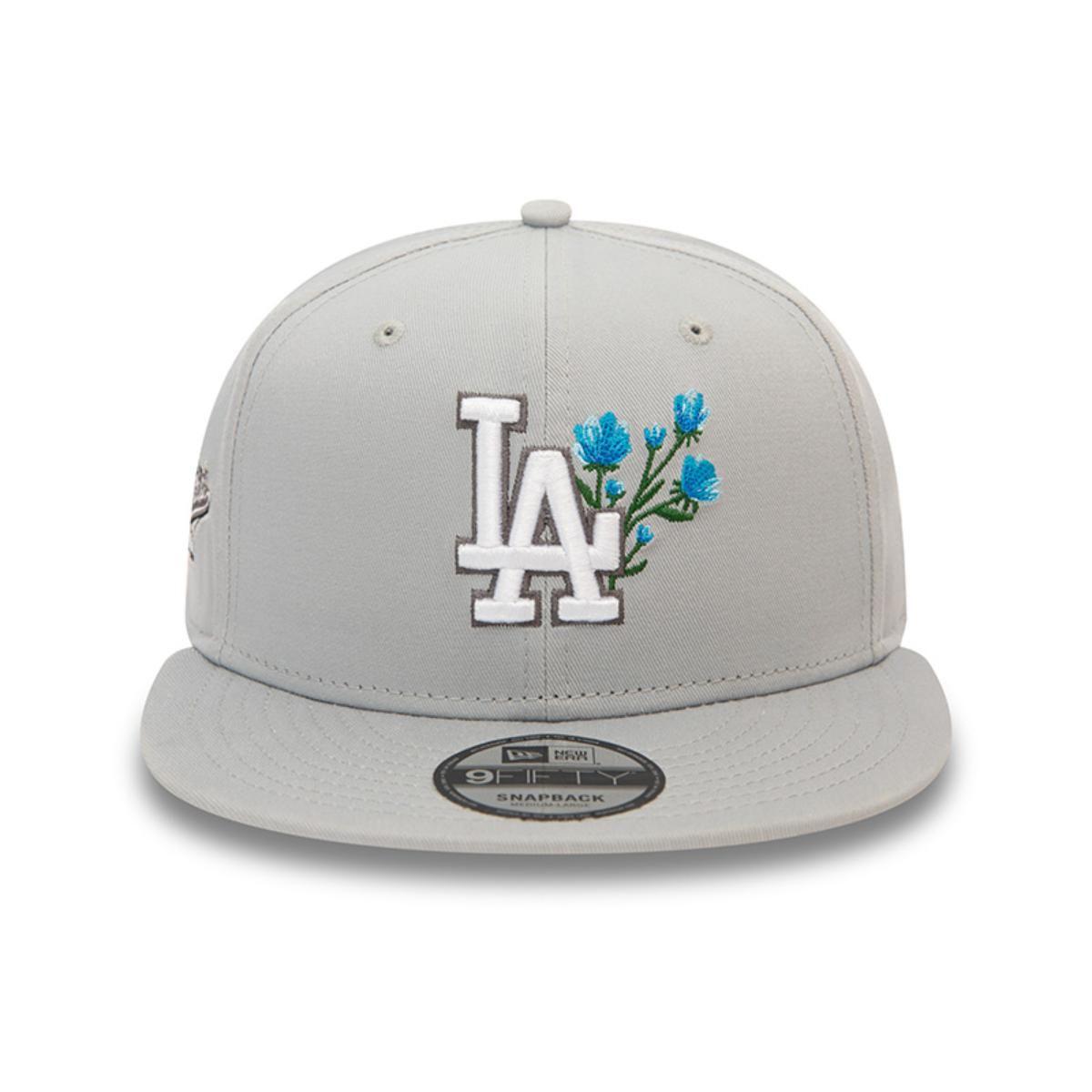 Gorra 9Fifty Los Angeles Dodgers MLB Flower Icon Grey - 60565383-2