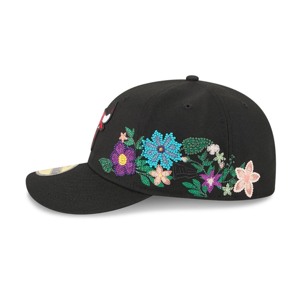 Gorra 59Fifty Chicago Bulls Tonal Florals Black - 60669027-3